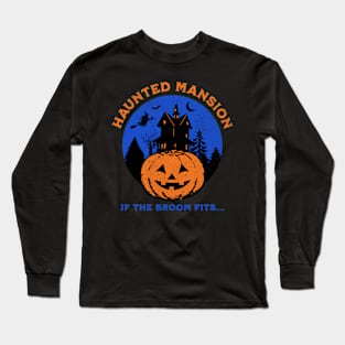 Haunted Mansion Halloween Long Sleeve T-Shirt